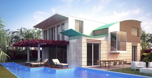 maison avec piscine